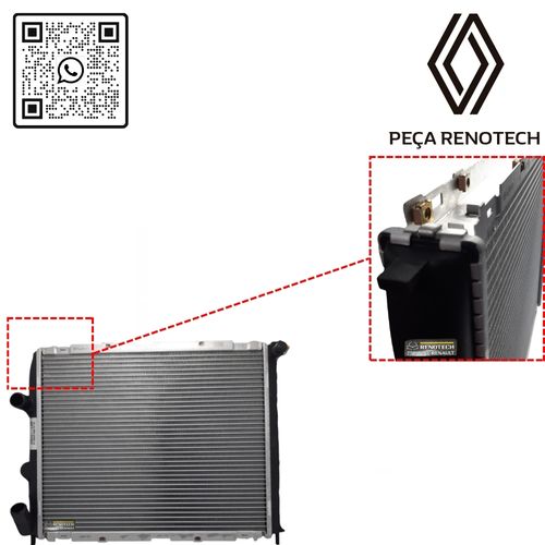 RN 430143-X 7700430143 RADIADOR KANGOO 1.6 C AR COND. - 5